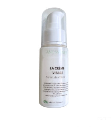 Creme hydratante lait de chevre